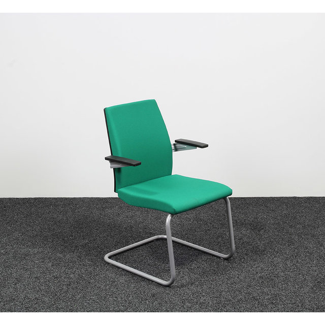 Sedus Yeah! 230 Vergaderstoel Slede - Groene Stof