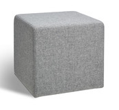 Akoestische Wolvilt Poef - Vierkant | 45 x 45 x 50 cm Akoestische Wolvilt Poef - Vierkant | 45 x 45 x 50 cm