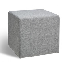 Akoestische Wolvilt Poef - Vierkant | 45 x 45 x 50 cm