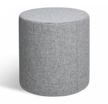 Akoestische Wolvilt Poef - Rond | 45 x 45 cm