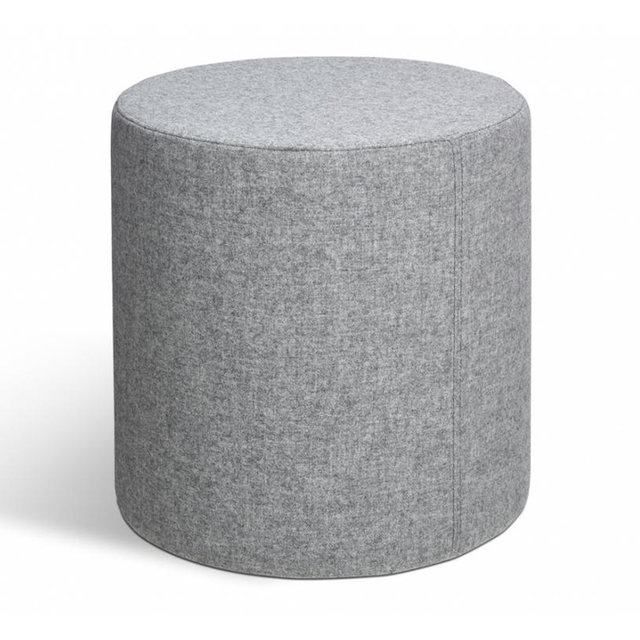 Akoestische Wolvilt Poef - Rond | 45 x 45 cm Akoestische Wolvilt Poef - Rond | 45 x 45 cm