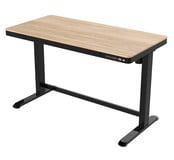 Zit-Sta Bureau 120 x 60 cm | Zwart Onderstel