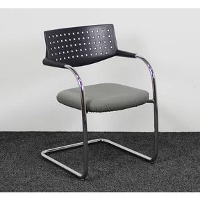 Vitra Visavis 1 Vergaderstoel - Grijs