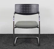 Vitra Visavis 1 Vergaderstoel - Grijs