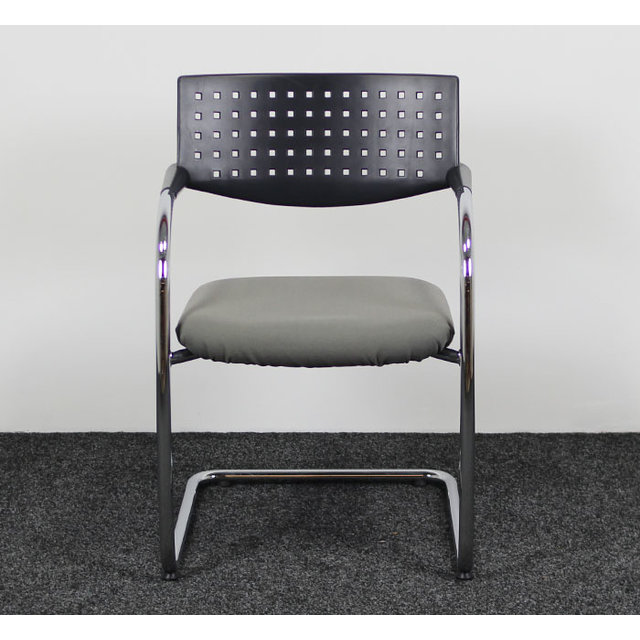 Vitra Visavis 1 Vergaderstoel - Grijs