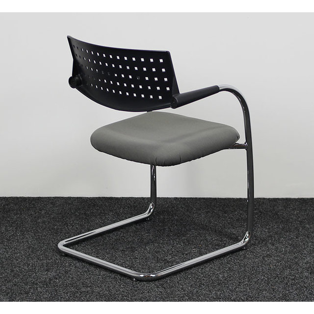 Vitra Visavis 1 Vergaderstoel - Grijs