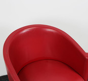 Moroso Rich Dining Designfauteuil Rood Leder