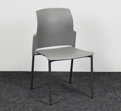 Kunststof Kantinestoel - Grijs