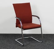 Klöber 742 Stapelbare Vergaderstoel Oranje