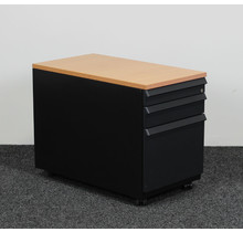 Ahrend Ladeblok Zwart 3 Laden 57 x 42 x 76 cm