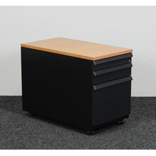 Ahrend Ladeblok Zwart 3 Laden 57 x 42 x 76 cm