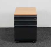 Ahrend Ladeblok Zwart 3 Laden 57 x 42 x 76 cm Ahrend Ladeblok Zwart 3 Laden 57 x 42 x 76 cm