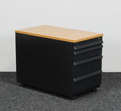 Ahrend Ladeblok Zwart -  4 Laden | 57 x 42 x 76 cm