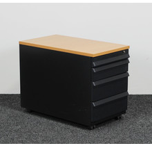 Ahrend Ladeblok Zwart -  4 Laden | 57 x 42 x 76 cm