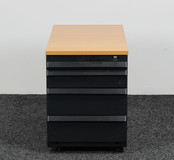 Ahrend Ladeblok Zwart -  4 Laden | 57 x 42 x 76 cm