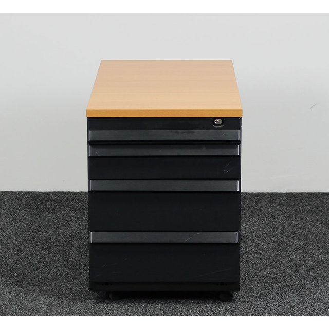 Ahrend Ladeblok Zwart -  4 Laden | 57 x 42 x 76 cm