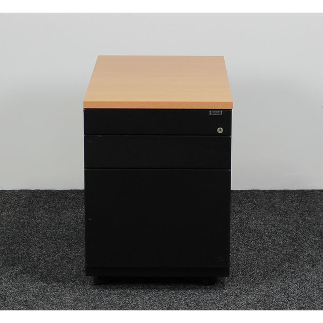 Ahrend Ladeblok Zwart 3 - Laden | 58 x 42 x 76 cm