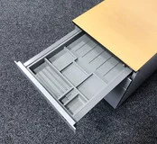 Ahrend 3 Laden Ladeblok - Aluminium  | 57 x 42 x 76 cm