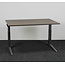 Ahrend Ahrend Essa Knop Verstelbaar Bureau | 120 x 80 cm | Nieuw Donker Eiken Blad