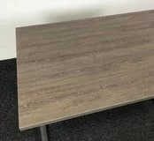 Ahrend Essa Knop Verstelbaar Bureau - Donker Eiken Blad | 120 x 80 cm Ahrend Essa Knop Verstelbaar Bureau - Donker Eiken Blad | 120 x 80 cm