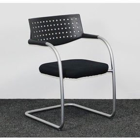 Vergaderstoel Vitra Visavis 1 - Zwart (A)