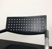 Vergaderstoel Vitra Visavis 1 - Zwart (A)