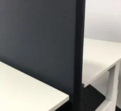 Ahrend Zit-Sta Duo Bureau - 160 x 80 cm | Inclusief Akoestisch Bureauscherm