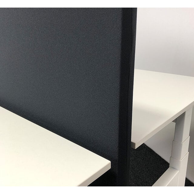 Ahrend Zit-Sta Duo Bureau - 160 x 80 cm | Inclusief Akoestisch Bureauscherm