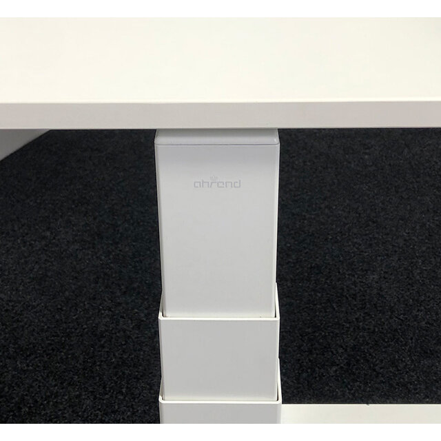 Ahrend Zit-Sta Duo Bureau - 160 x 80 cm | Inclusief Akoestisch Bureauscherm