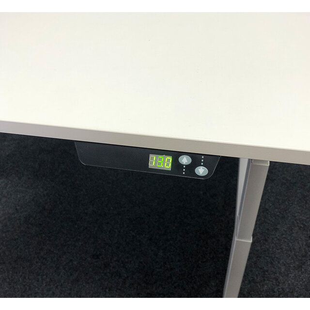 Ahrend Zit-Sta Duo Bureau - 160 x 80 cm | Inclusief Akoestisch Bureauscherm