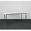 Lamers Kantoormeubelen Kantinetafel Chroom - Wit Blad 200 x 80 cm