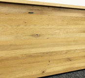 Massief Eiken Plantenbak - Verrijdbaar | 62 x 290 x 43 cm Massief Eiken Plantenbak - Verrijdbaar | 62 x 290 x 43 cm