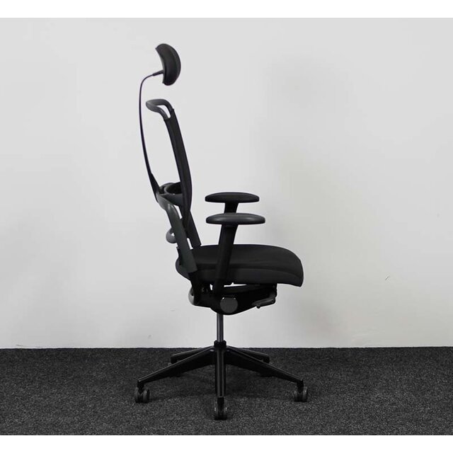 Grahl Xenium Bureaustoel + Hoofdsteun - Zwart