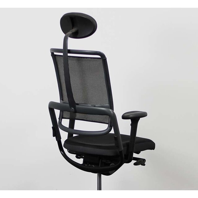 Grahl Xenium Bureaustoel + Hoofdsteun - Zwart