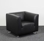 Gelderland 4800 Fauteuil - Zwart Leer Gelderland 4800 Fauteuil - Zwart Leer