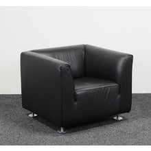 Gelderland 4800 Fauteuil - Zwart Leer