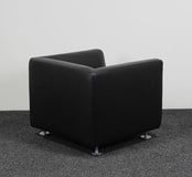 Gelderland 4800 Fauteuil - Zwart Leer Gelderland 4800 Fauteuil - Zwart Leer