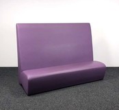 Ontvangstbank - Paars | 140 x 200 x 80 cm