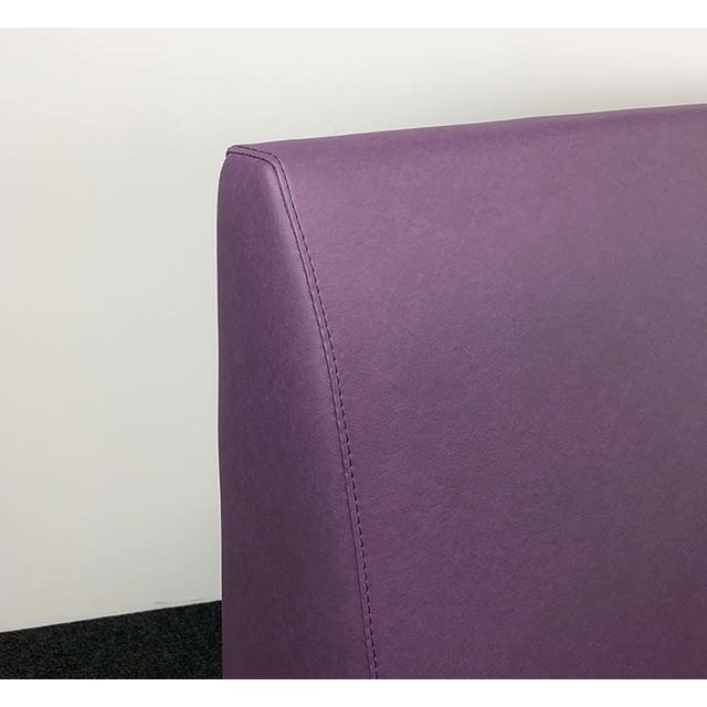 Ontvangstbank - Paars | 140 x 200 x 80 cm