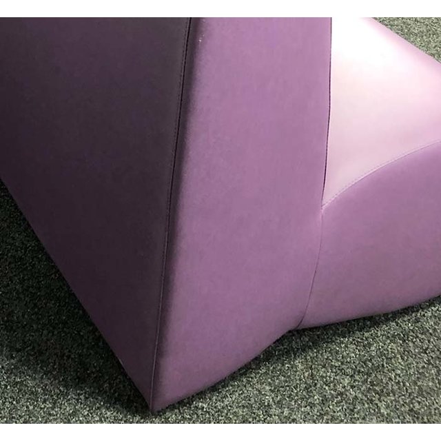 Ontvangstbank - Paars | 140 x 200 x 80 cm