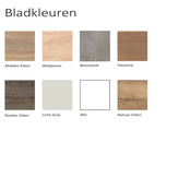 Recht Industrieel Bureau 200x100 cm Recht Industrieel Bureau 200x100 cm