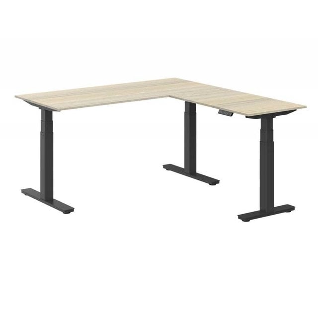 Zit-Sta Hoekbureau Ergo - 200 x 200 cm | NEN/NPR Genormeerd Zit-Sta Hoekbureau Ergo - 200 x 200 cm | NEN/NPR Genormeerd