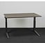 Ahrend Ahrend Essa Knop Verstelbaar Bureau | 140 x 80 cm | Nieuw Donker Eiken Blad