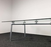 Ultom Isotta Glazen Vergadertafel | 250 x 120 cm