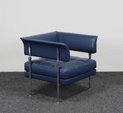 Poltrona Frau Fauteuil - Hydra Castor | Blauw Poltrona Frau Fauteuil - Hydra Castor | Blauw