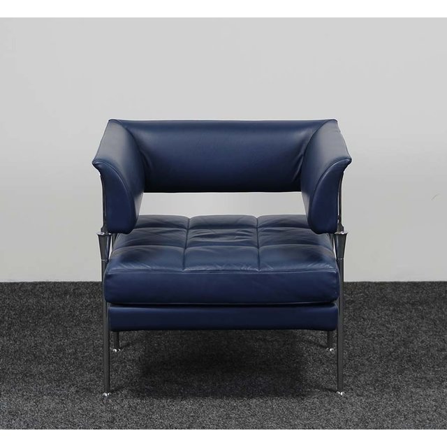 Poltrona Frau Fauteuil - Hydra Castor | Blauw Poltrona Frau Fauteuil - Hydra Castor | Blauw
