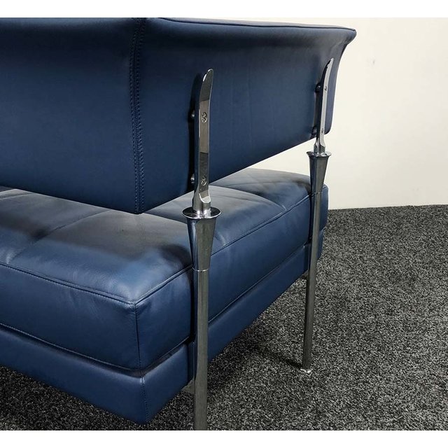 Poltrona Frau Fauteuil - Hydra Castor | Blauw Poltrona Frau Fauteuil - Hydra Castor | Blauw