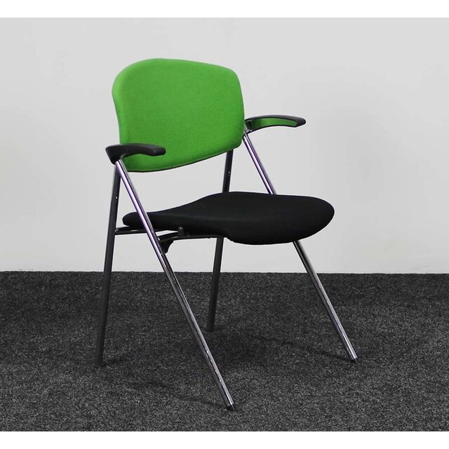 Drabert Conferentiestoel Zwart & Groen