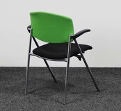Drabert Conferentiestoel Zwart & Groen