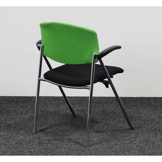 Drabert Conferentiestoel Zwart & Groen